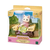 Sylvanian Families Çiçekli Kedi Anne ve Bisiklet 5680
